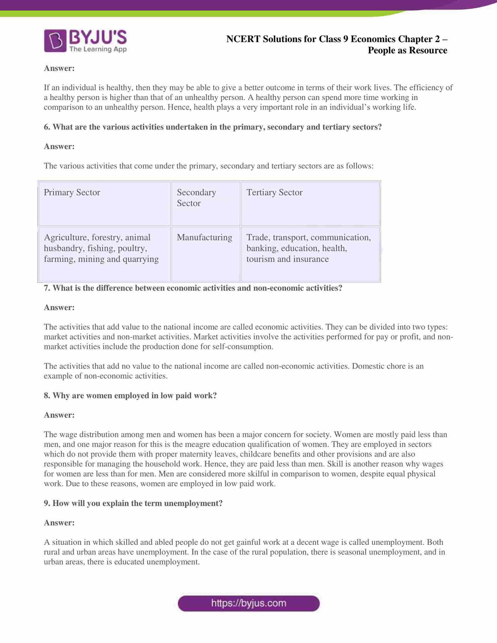 introduction to economics exam questions and answers