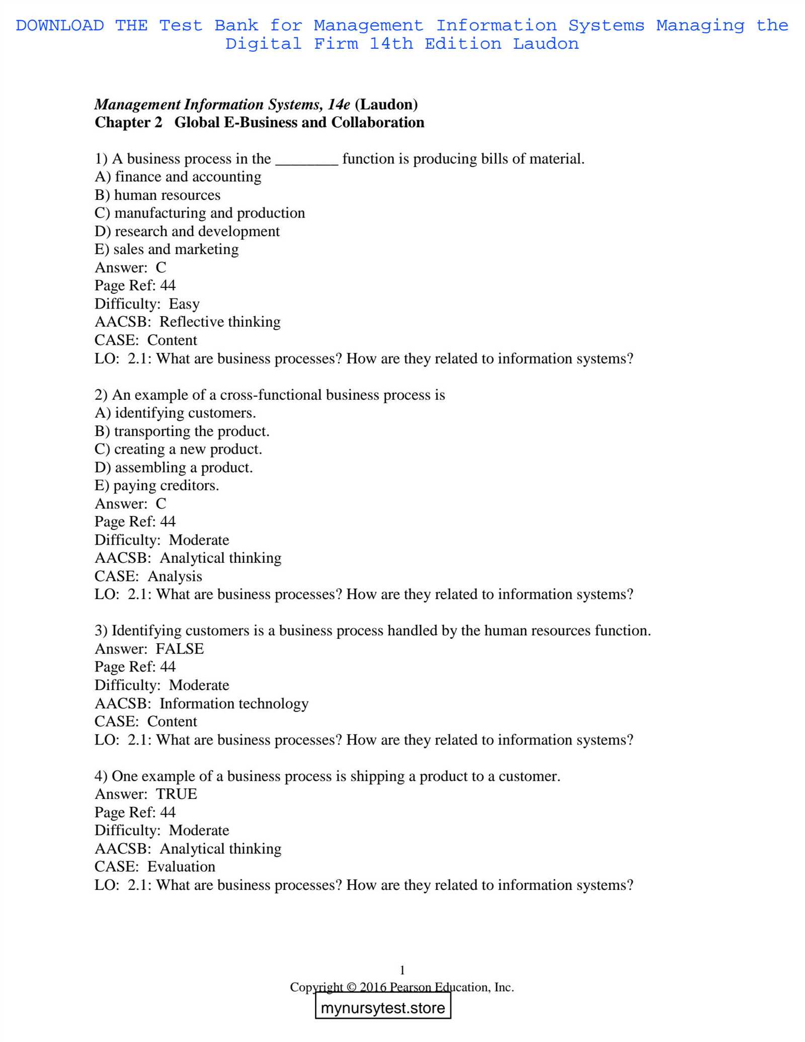 statistic for business and economics answers