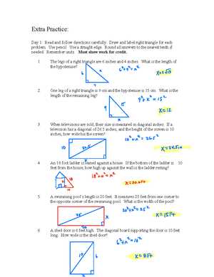 lesson 8.2 practice a geometry answer key