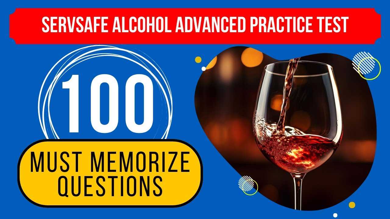 servsafe alcohol exam answer sheet