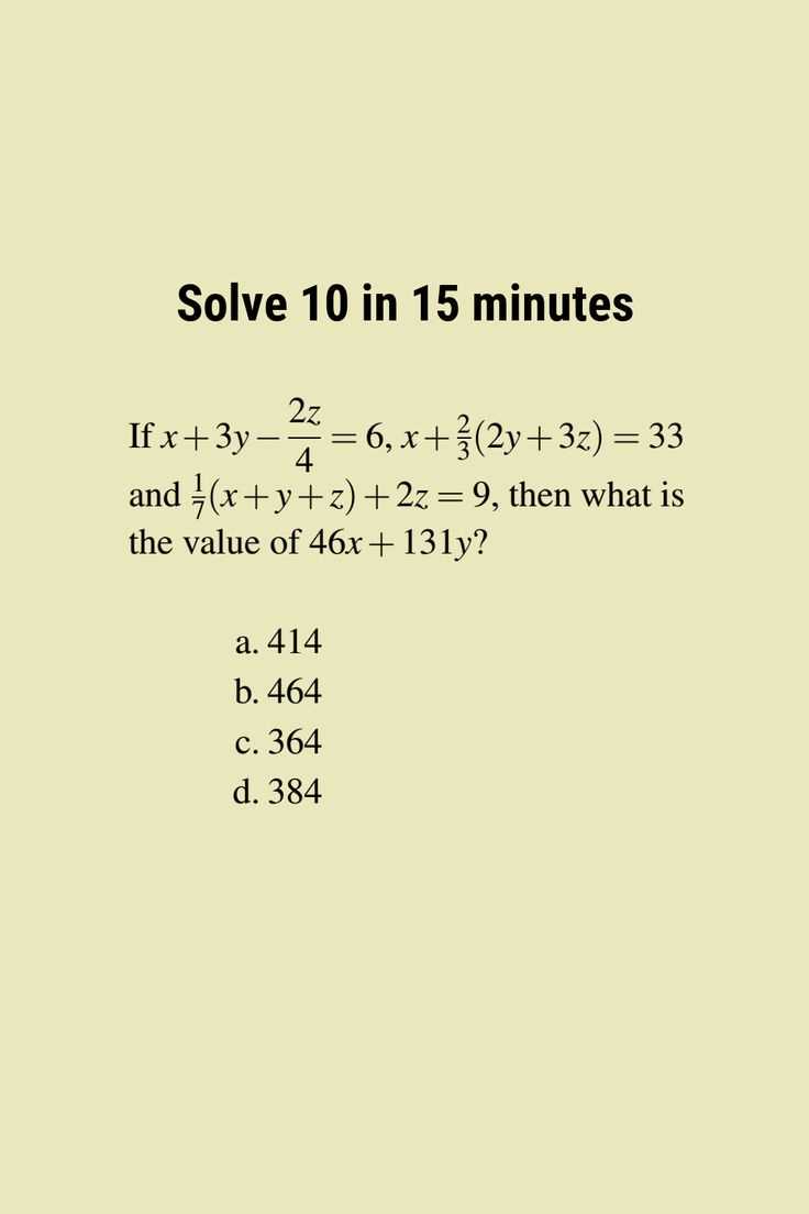 algebra exam questions and answers