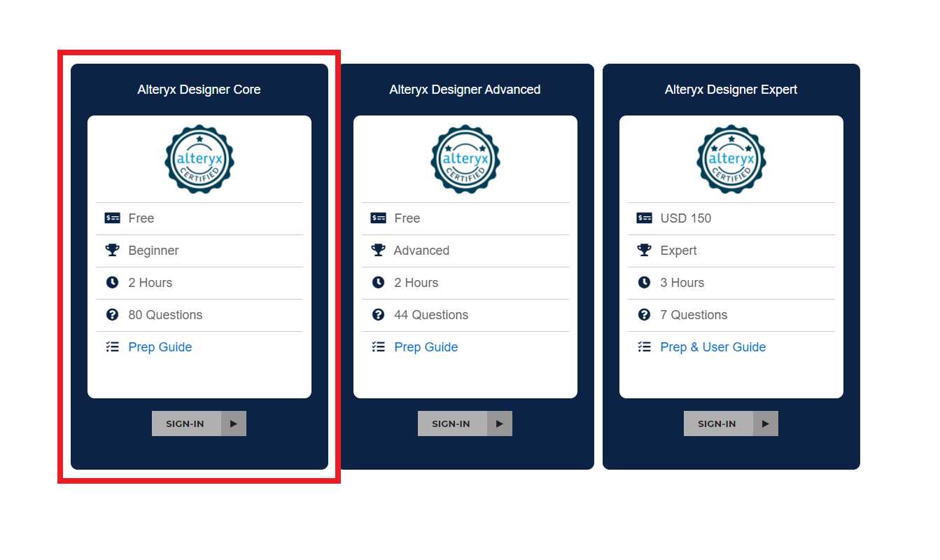 alteryx foundation micro credential exam answers