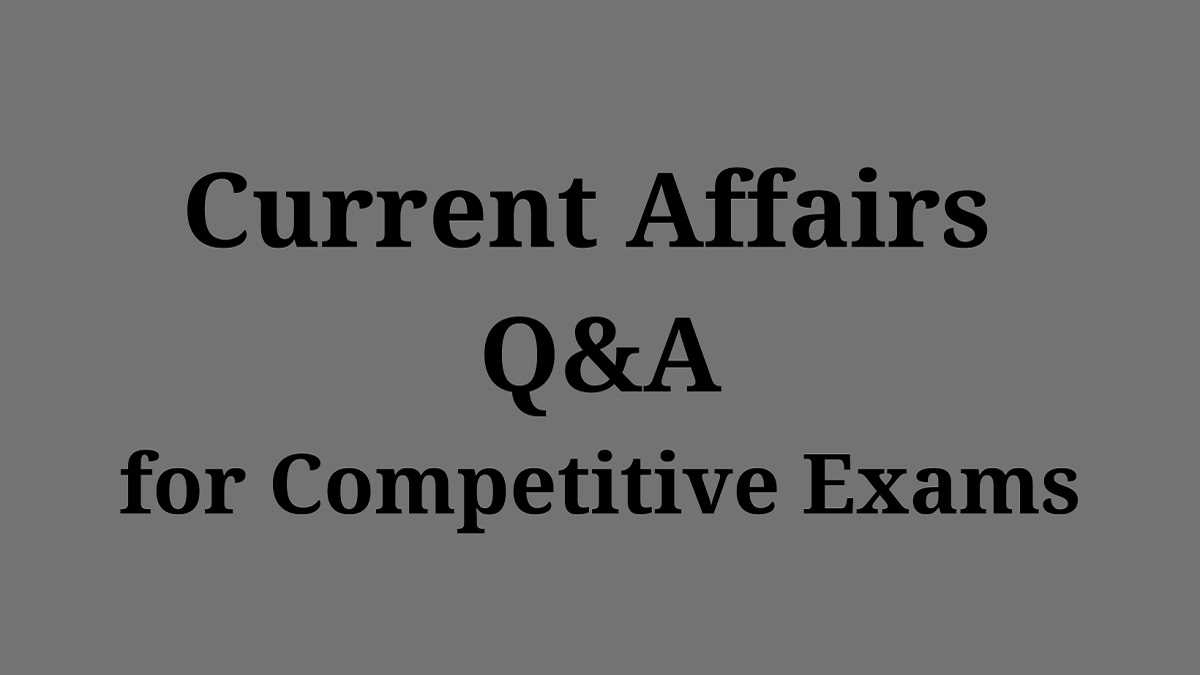 competitive exams questions and answers