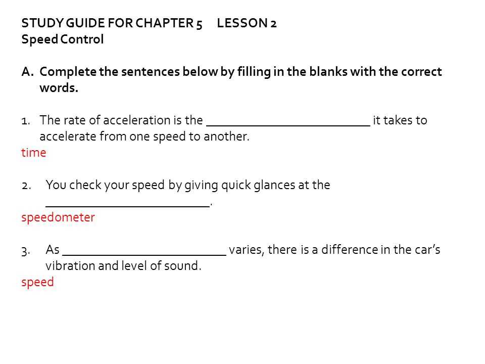 drive right chapter 5 answers