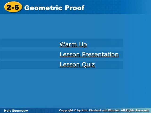 lesson 2.6 practice b geometry answers