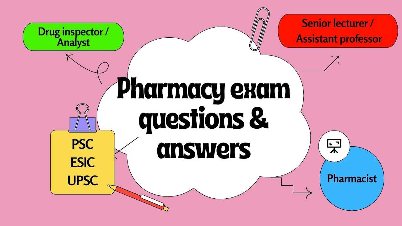 pharmacy assistant exam questions and answers